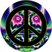 PEACE SIGN: Fighting Terrorism--KEY CHAIN