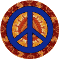 PEACE SIGN: Fire Born 1--BUTTON