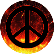 PEACE SIGN: Fire Dance 2--POSTER