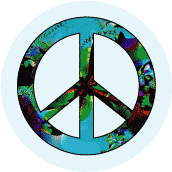 PEACE SIGN: Floral Fantasy 2--MAGNET