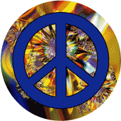 PEACE SIGN: Floral Fantasy 7--MAGNET