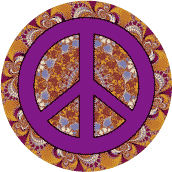 PEACE SIGN: Flowering Lotus--POSTER