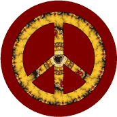 PEACE SIGN: Geode to Peace 1--MAGNET