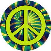 PEACE SIGN: Go Vegetarian--MAGNET