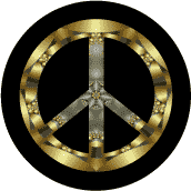 PEACE SIGN: Golden Seal 1--POSTER