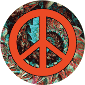 PEACE SIGN: Grass Root Political Uprising--STICKERS