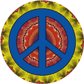 PEACE SIGN: Invest In Public Goods--KEY CHAIN