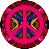 PEACE SIGN: Join Anti War Rallies--BUTTON