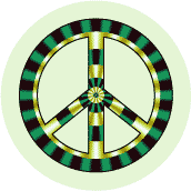 PEACE SIGN: Mondo Grass--KEY CHAIN