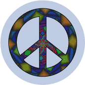 PEACE SIGN: Most Of The World Is The Third World--KEY CHAIN