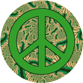 PEACE SIGN: Nature's Carpet--KEY CHAIN