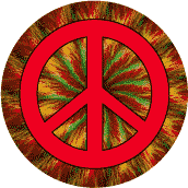 PEACE SIGN: No Authority--MAGNET