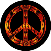 PEACE SIGN: Organize Anarchists--KEY CHAIN