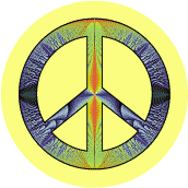 PEACE SIGN: Plant An Organic Garden--KEY CHAIN