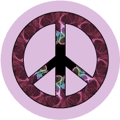 PEACE SIGN: Plasma Ball--STICKERS