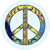 PEACE SIGN: Practice Radical Acceptance--KEY CHAIN