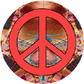 PEACE SIGN: Practice Restorative Justice--KEY CHAIN