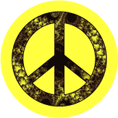 PEACE SIGN: Quakers Are Friends--BUTTON