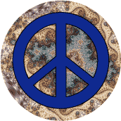 PEACE SIGN: Sea Shell Beach--MAGNET