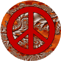 PEACE SIGN: Serpentine Marble--STICKERS