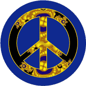 PEACE SIGN: Stop Corporate Welfare--BUTTON