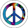 PEACE SIGN: Subversive--BUTTON