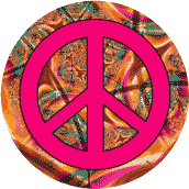 PEACE SIGN: Support Assault Weapon Bans--KEY CHAIN