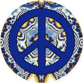 PEACE SIGN: Support Freedom Of Conscience--BUTTON