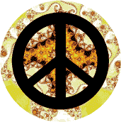 PEACE SIGN: Swirl--STICKERS