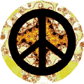 PEACE SIGN: Swirl--BUTTON