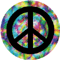 PEACE SIGN: Tie Dye Pattern 1--POSTER