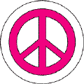 Pink PEACE SIGN--STICKERS