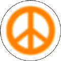 Warm Fuzzy Orange PEACE SIGN--KEY CHAIN