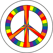 PEACE SIGN: Feelin Groovy 7--Too Cool Groovy Stuff PEACE SIGN MAGNET