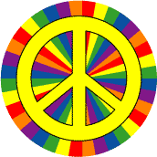 PEACE SIGN: Feeling Groovy 5--Too Cool PEACE SIGN MAGNET