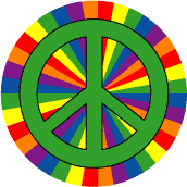 PEACE SIGN: Feeling Groovy 6--Too Groovy PEACE SIGN MAGNET