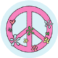 Hippie Flower Power 1--STICKERS