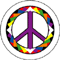 PEACE SIGN: Origami Pattern 22--Too Groovy PEACE SIGN POSTER