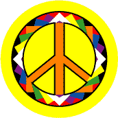 PEACE SIGN: Origami Pattern 31--Too Cool Groovy Stuff PEACE SIGN POSTER