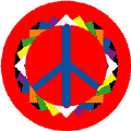 Origami Pattern 7--Too Groovy PEACE SIGN STICKERS