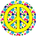 PEACE SIGN: Political Party 4--BUTTON