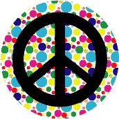 PEACE SIGN: Political Party 7--Too Cool Groovy Stuff PEACE SIGN MAGNET