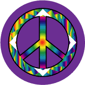 PEACE SIGN: Rainbow Mountaintop 3--Too Cool PEACE SIGN POSTER