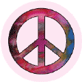 PEACE SIGN: Too Cool 7--Too Groovy PEACE SIGN BUTTON