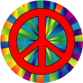 Too Groovy Too Too Groovy 3--Too Groovy PEACE SIGN MAGNET