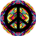 PEACE SIGN: Too Too Groovy 5--Too Groovy PEACE SIGN BUTTON