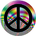 PEACE SIGN: Too Too Groovy 7--Too Cool Groovy Stuff PEACE SIGN BUTTON