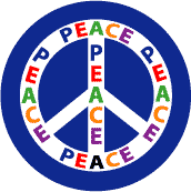 PEACE SIGN: Multicultural Peace 7--POSTER