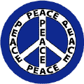 PEACE SIGN: Word of Peace 10--WORD PICTURE PEACE SIGN BUTTON