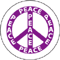 PEACE SIGN: Word of Peace 5--BUTTON